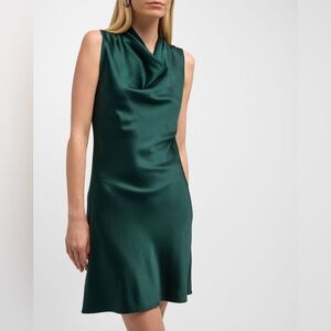 Veronica Beard Maelle Silk Cowl Neck Dress